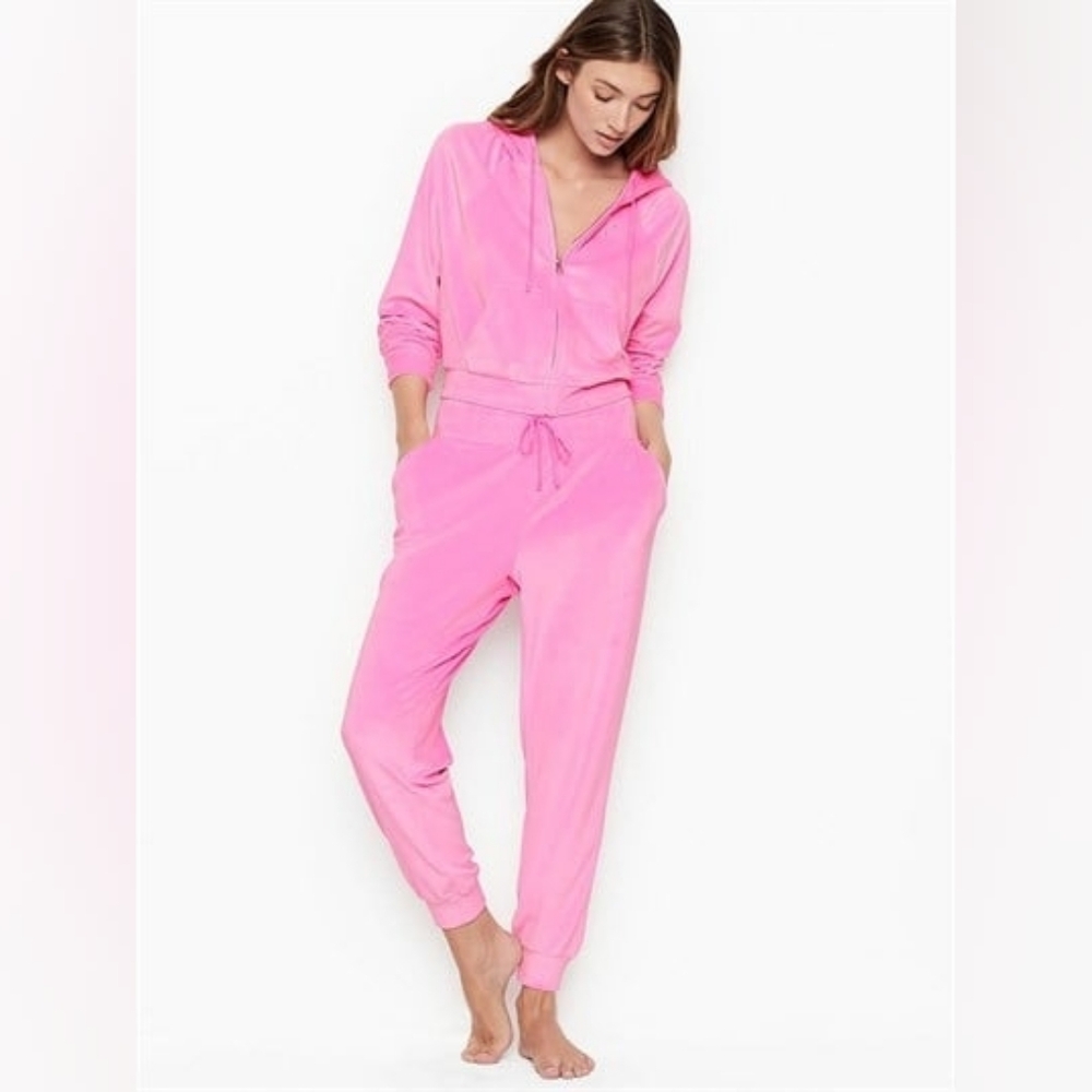 Victoria's Secret Velour Tracksuit Size M-L